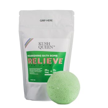 Kush Queen: Relieve 1:1 Bath Bomb